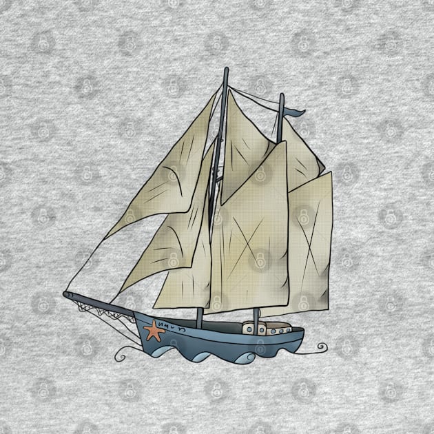 Segelschiff by Blumchen